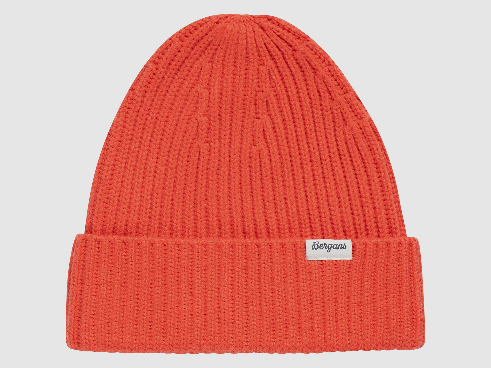 Bergans Nordmarka Merino Beanie Peachy Red One Size