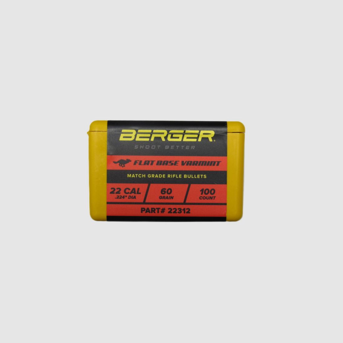 BERGER BULLE C22 GR 60 FB VARMINT