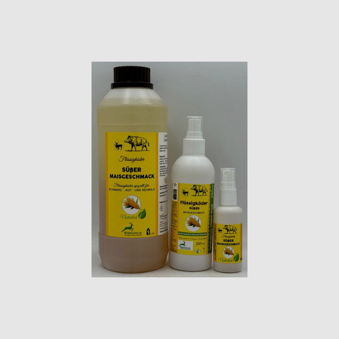 Wildlutscher Flüssigköder und Köderspray verschiedene Varianten