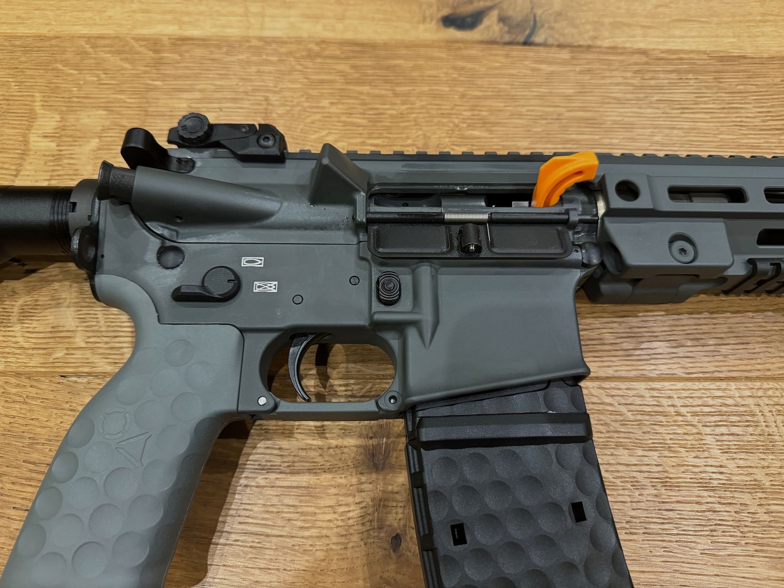 Oberland Arms OA-15 SL16, Lauf 16,75" battleship grey