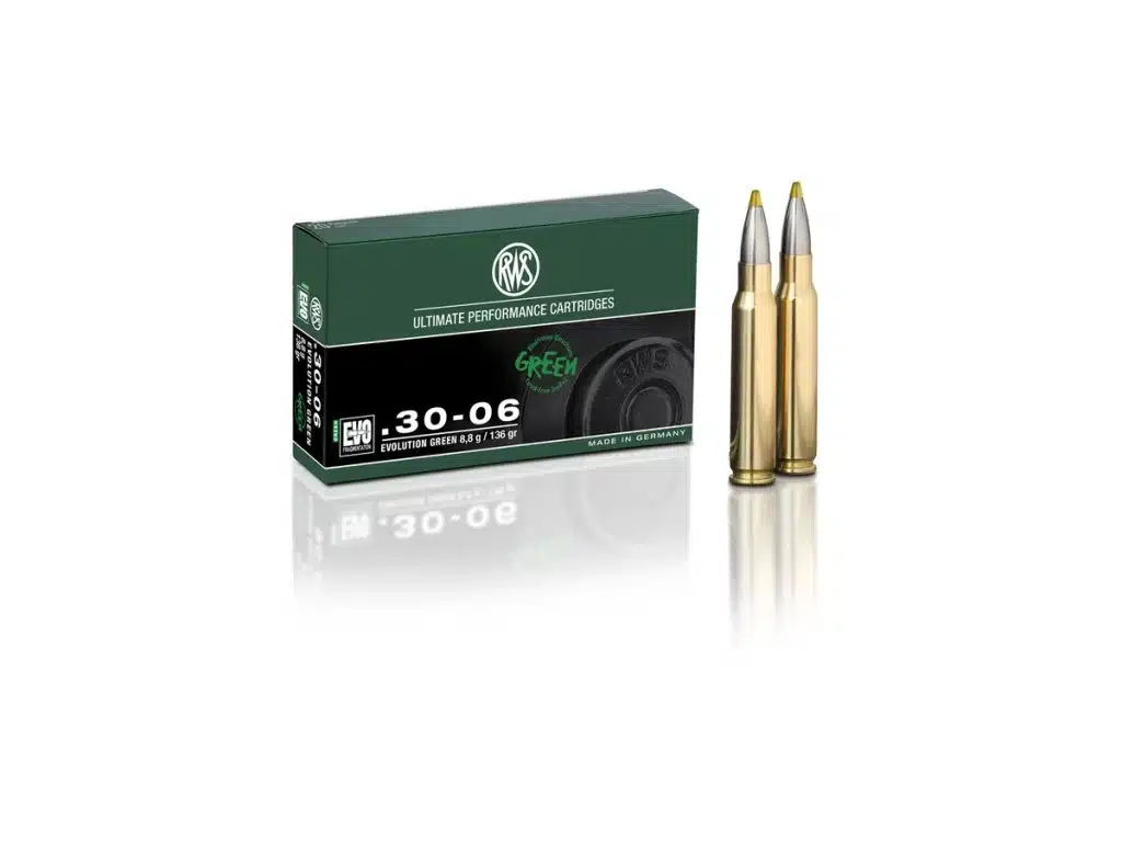 RWS .30-06 Spring. Evolution Green 8,8 g / 136 gr