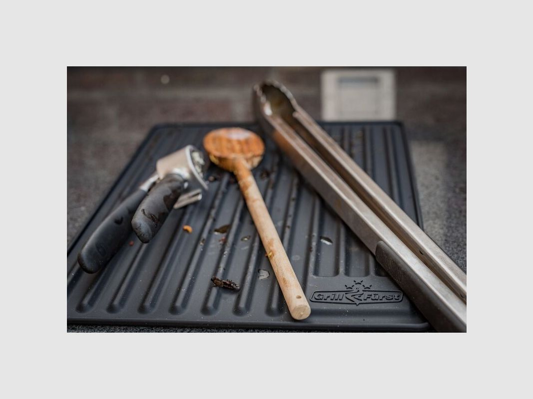 Grillfürst Besteckablage Silikon 35 x 28 cm