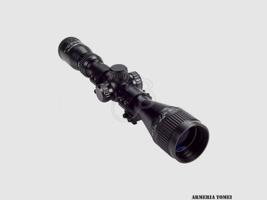 OPTIK – NIKKO STIRLING – MOUNTMASTER-AO 3-9×40 HMD ILL + MONTAGE
