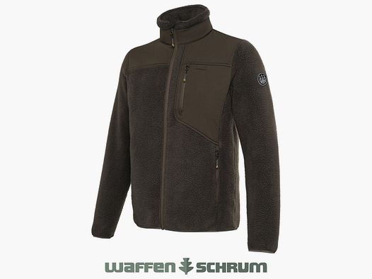 Felpa Beretta Halifax Sherpa Marrone Corteccia
