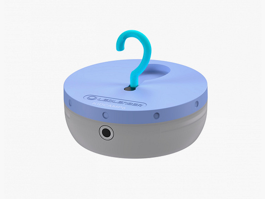 Ledlenser 502786 Kidcamp6 Fioletowa Lampa Biała Czerwona Zielona Niebieska z trybem migania na imprezy