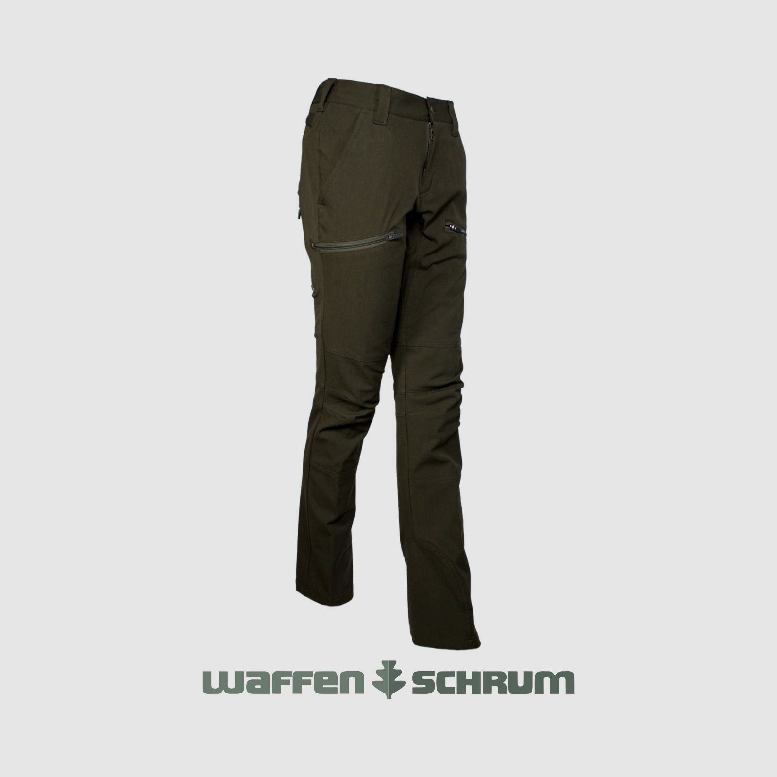 Hubertus Jagdhose Stretch Emma Oliv/Braun