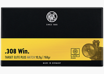 RWS 2403867 Target Elite Plus .308 Win. Match 10.9g 168grs. Full metal jacket