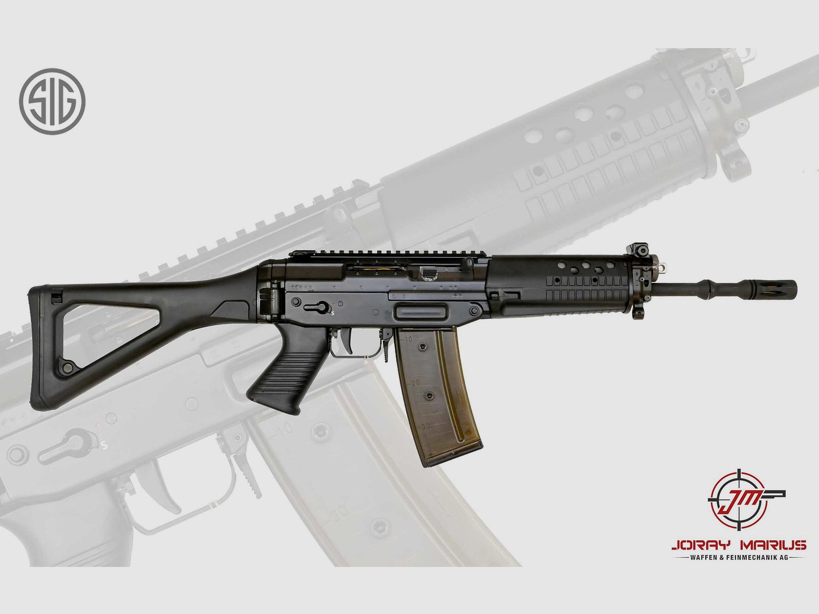 SIG SG553-1 LB Rail Black Halbautomat 5.56 NATO