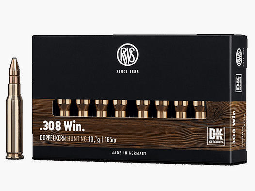 RWS .308Win Doppelkern 10,7g - 165gr