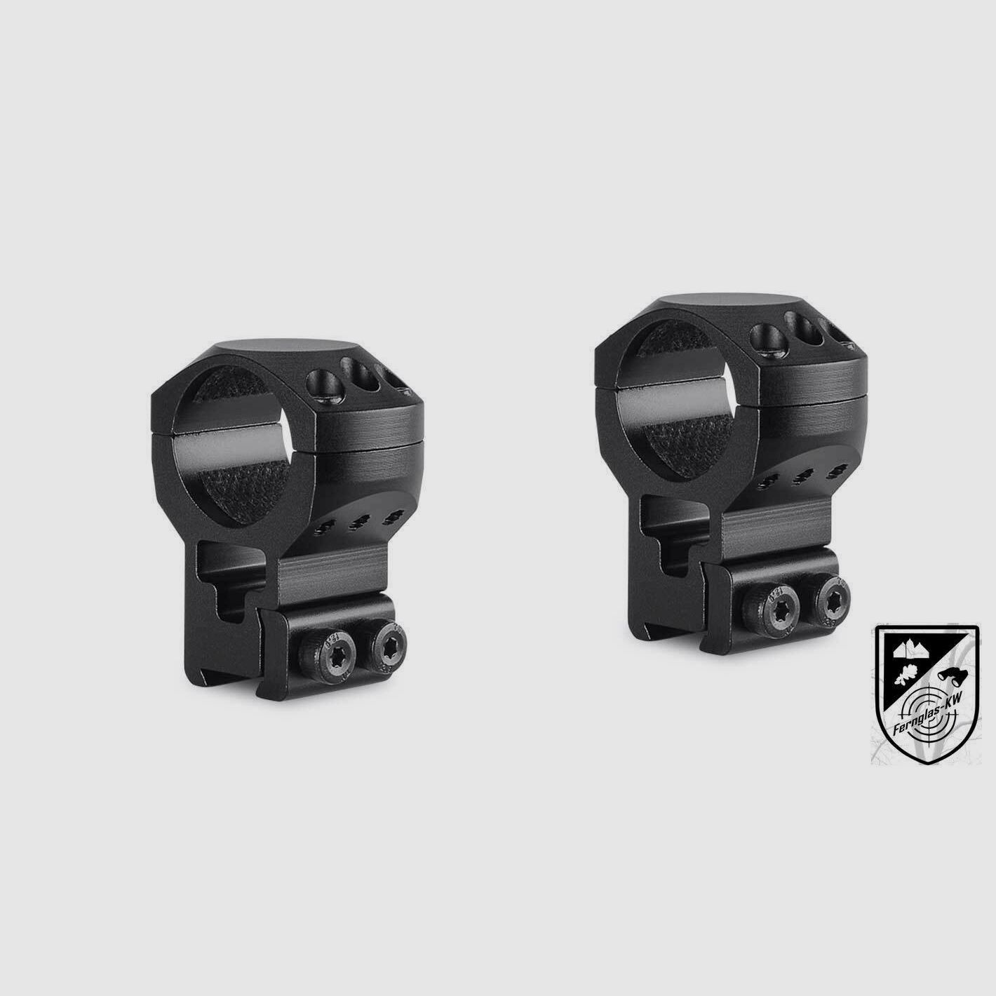 Hawke 24103 Taktyczne montaż ringowy 1" 2 sztuki 9-11mm Extra Wysoki 25,4mm