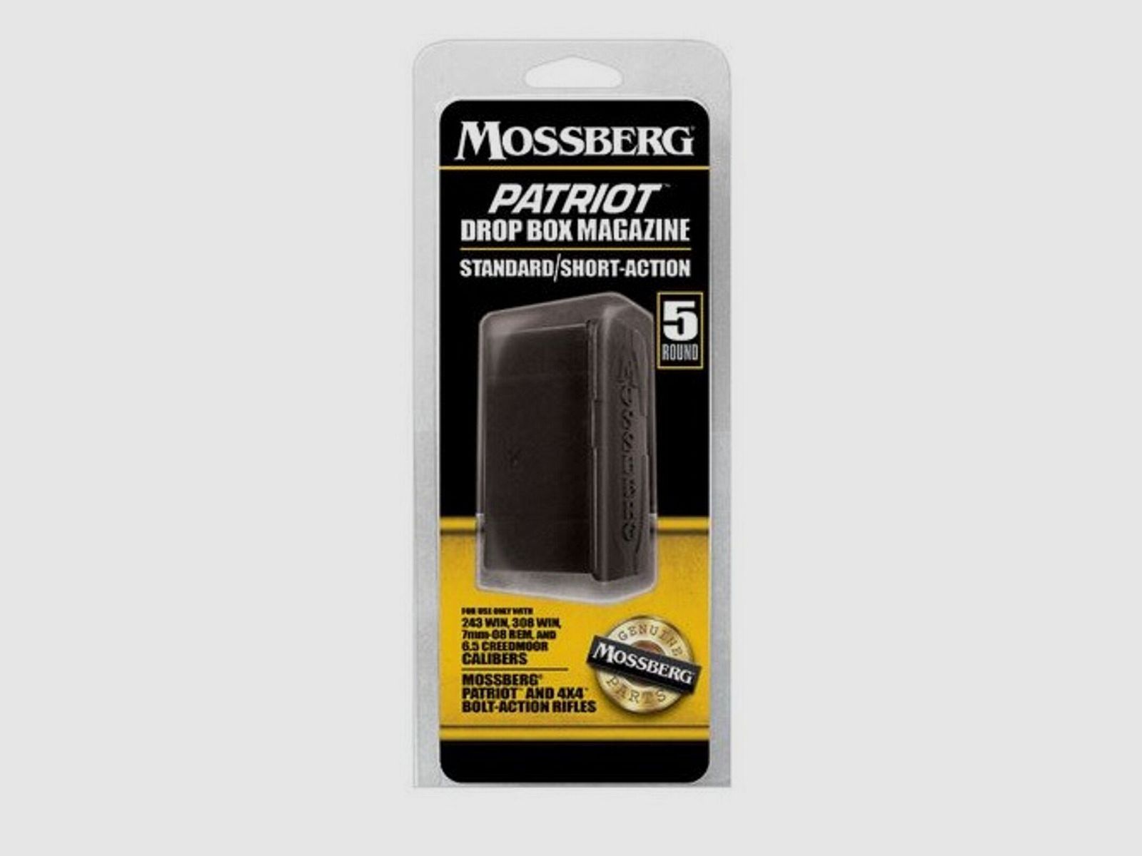 Mossberg Magazin 5 Patronen Patriot/4x4 Short