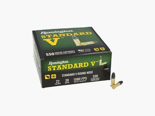 Remington SV LRN 38grs 550St .22lr