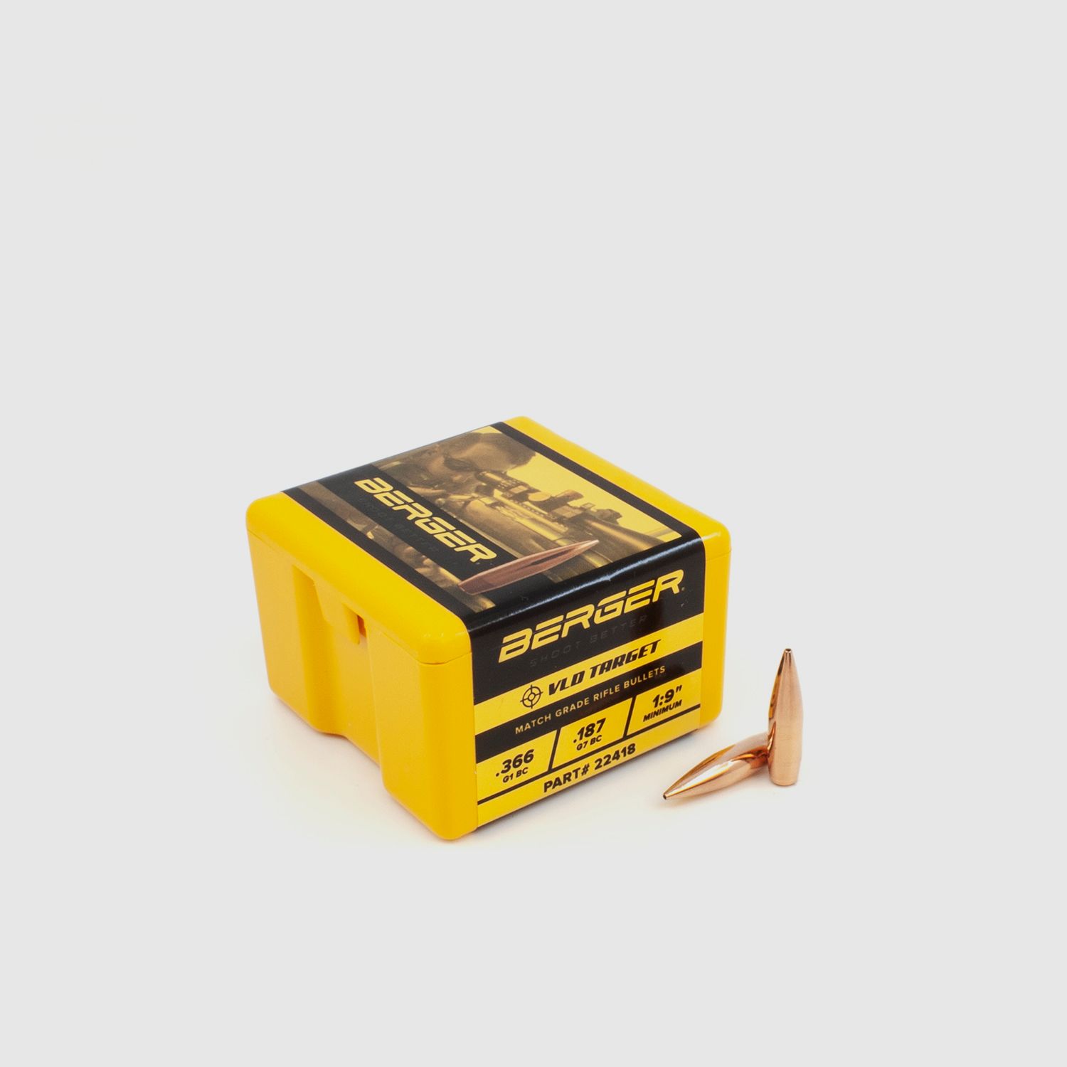 Berger Geschoss .22 VLD Target 70GR 1000 Stück