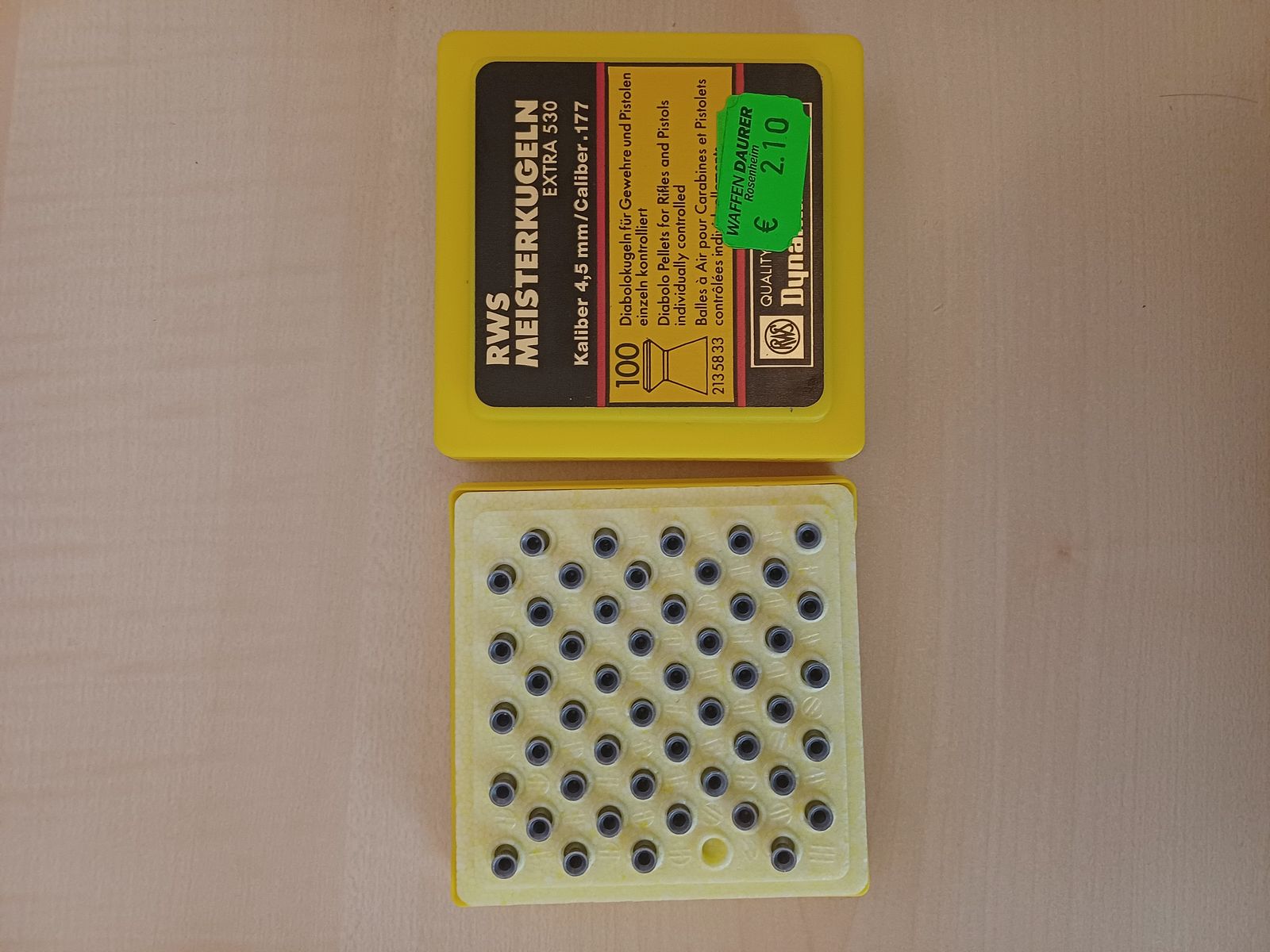 Diabolo Kal. 4,5mm / Cal. .177 Flach und Spitz, Bild 3 von 4