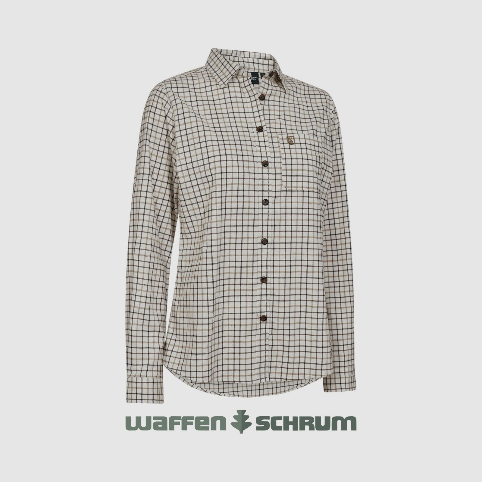 Deerhunter Blouse Grace Beige Check