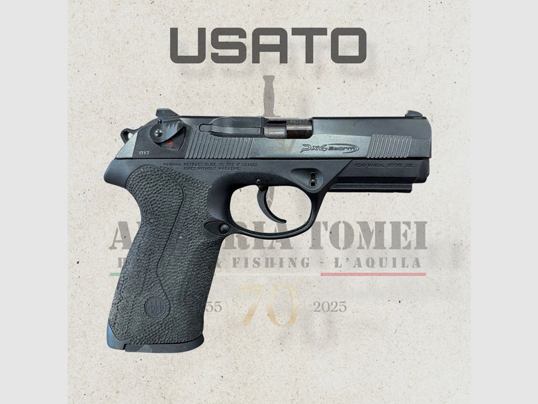 USATO – PISTOLA – BERETTA MOD. PX4 STORM cal. 9×21, immagine 2 di 4