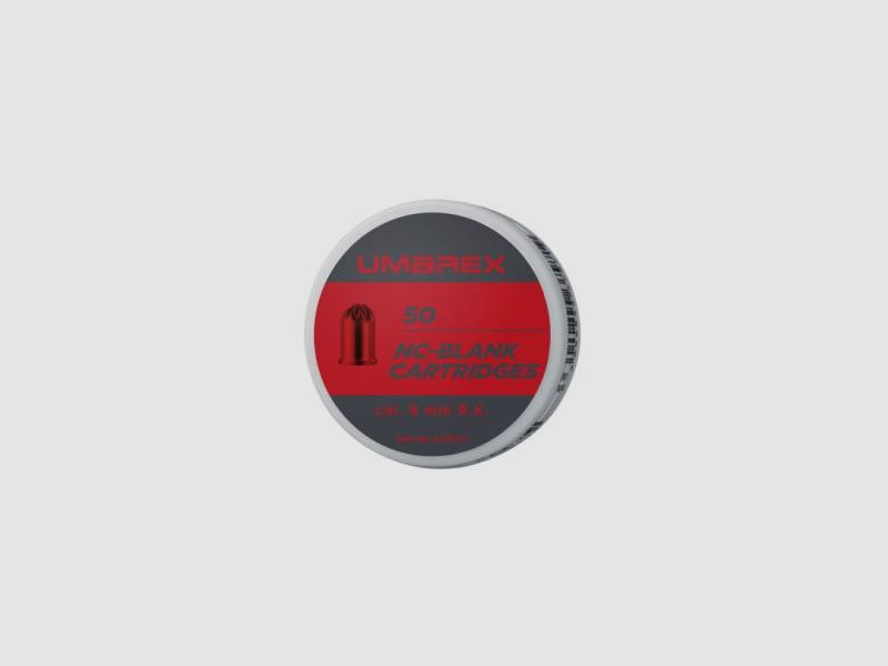 Umarex cartouches à blanc 9 mm R.K. 50 coups pour revolver
