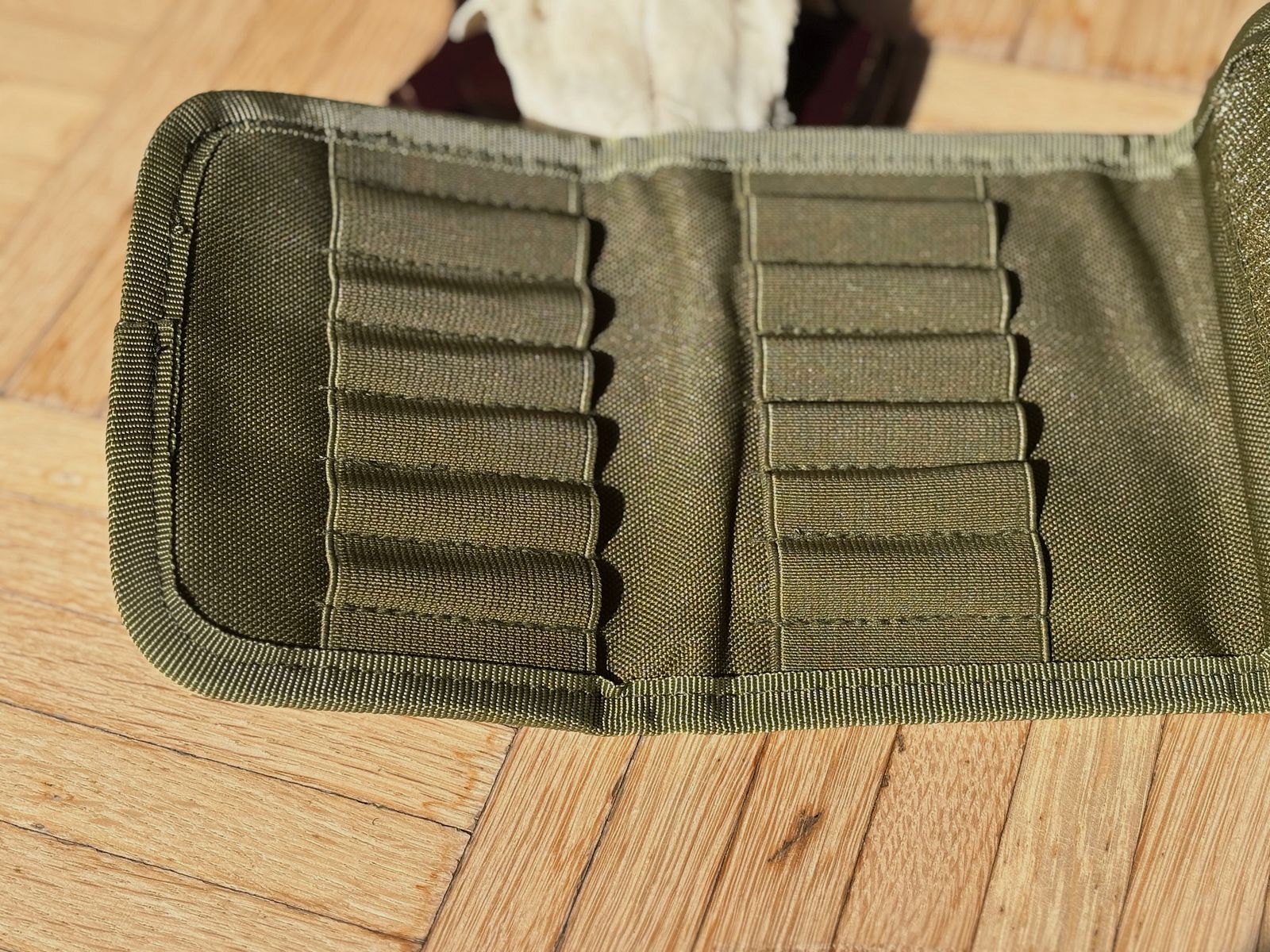 Estuche para cartuchos de caza, bolsa para cartuchos de nylon para cinturón