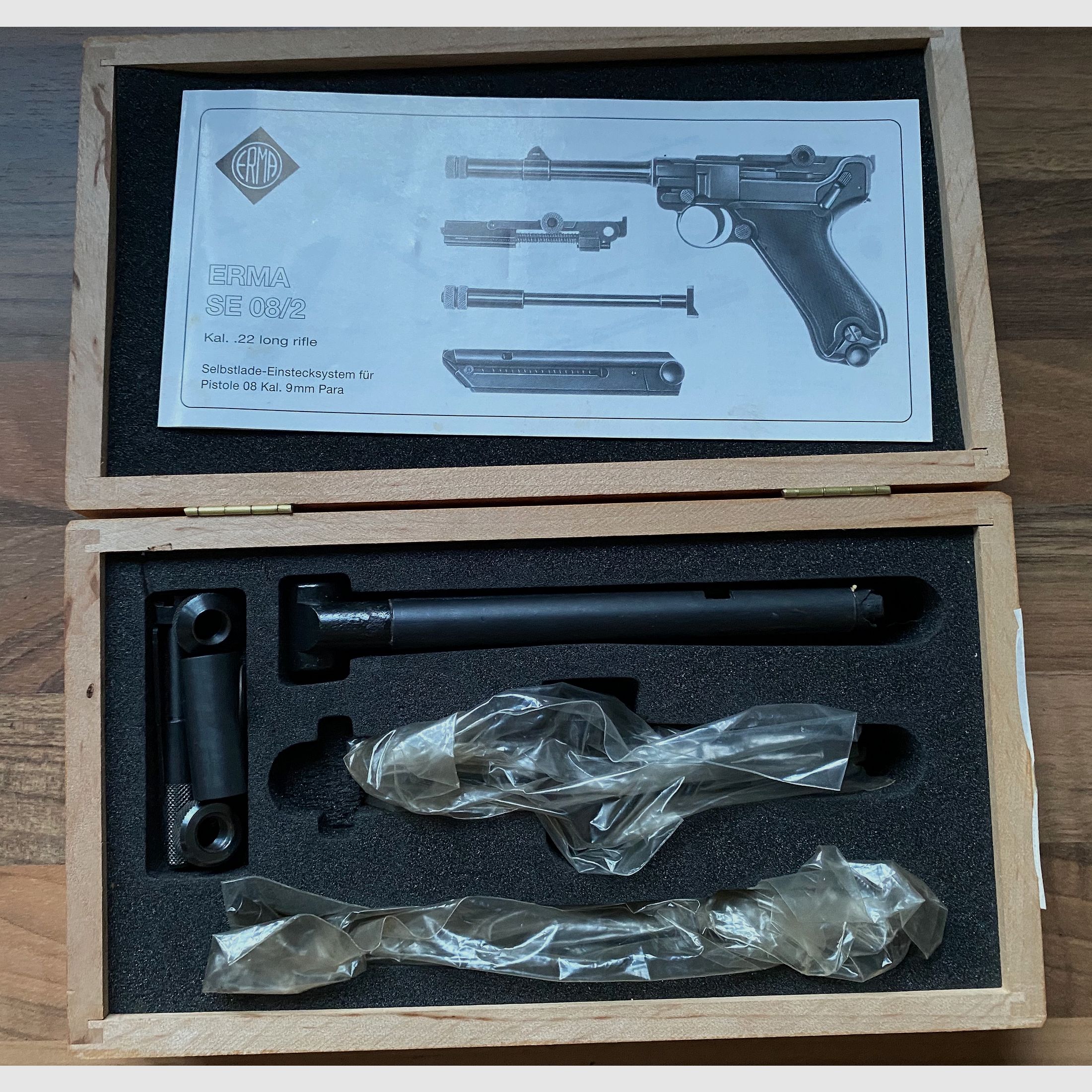 Erma Einstecksytem SE08/2 Wechselsystem P08 22lr