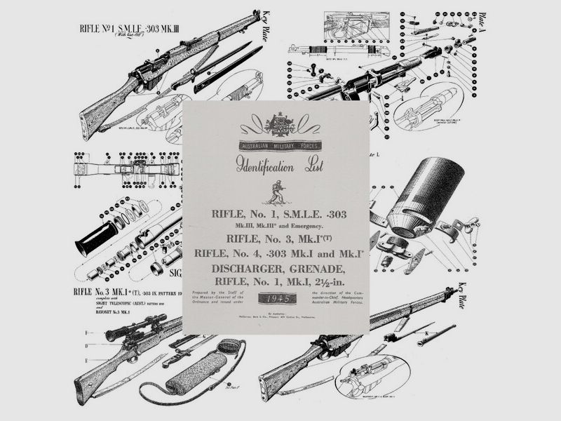 Nachdruck Dienstvorschrift Enfield Gewehr No.1, No.4 und No.3 (P14)