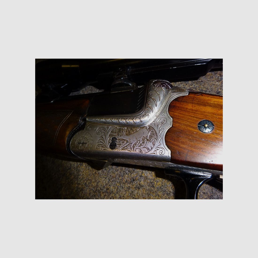 BBF /BDF HEYM Mod. 88 7x57R +16/70 con canna intercambiabile su BDF 16/70. Con "Kaps" ZF 4 volte. Spedizione in tutta l'UE