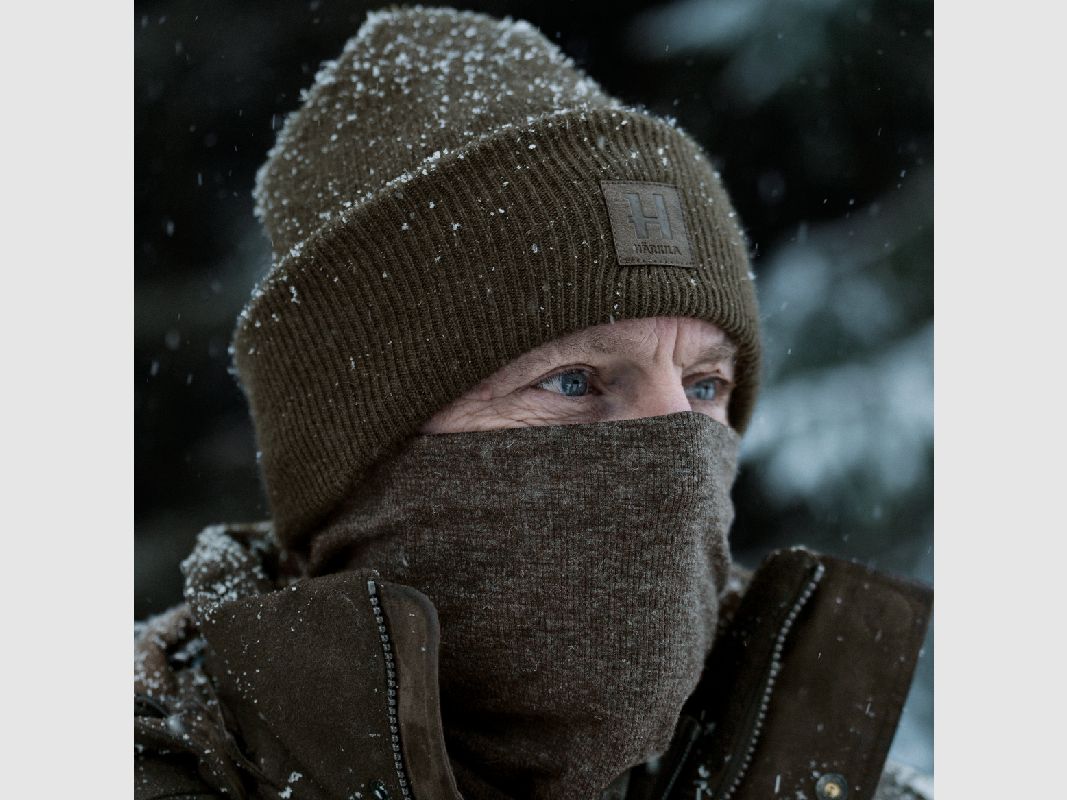 Härkila Kodiak CleverWool neck warmer Dark Hunting Green, image 5 of 5