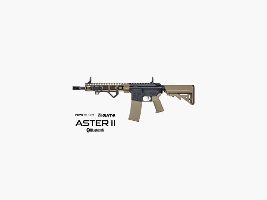 SA M4 Carbine M-LOK (SA-P20 PRIME™ Aster II ETU BLDC™) Softair Gewehr Frei ab 18 – Schwarz/Tan -F-