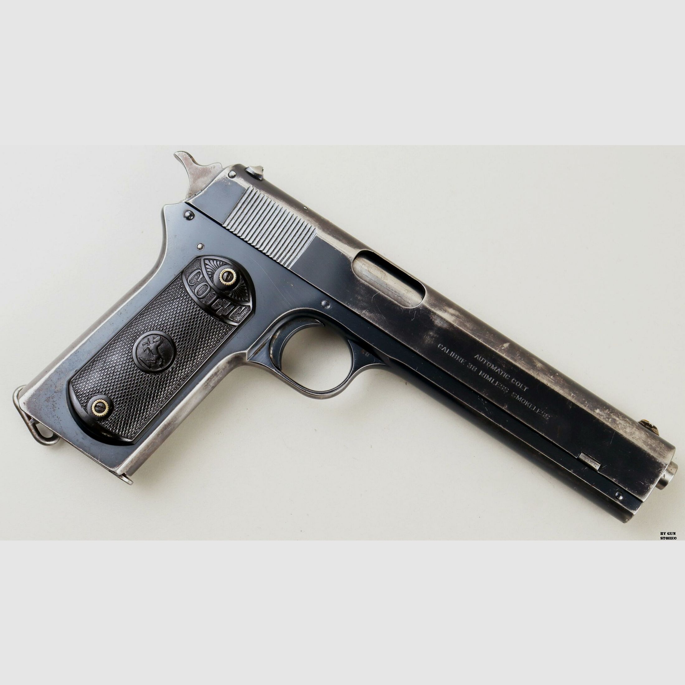 Colt Pistool mod. 1902 Military kal. 38 ACP. serienr. 40507, afbeelding 4 van 12