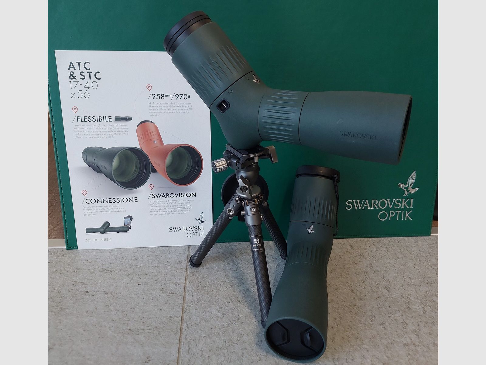 SWAROVSKI ATC 17-40X56 SPOTTING SCOPE, image 1 of 2
