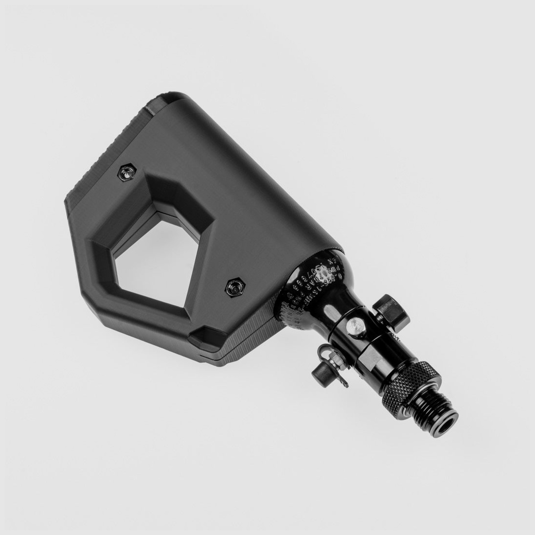 Shoulder stock | 0.16 (9ci) L bottle | BUTTSTOCK | BLACK | stylish design