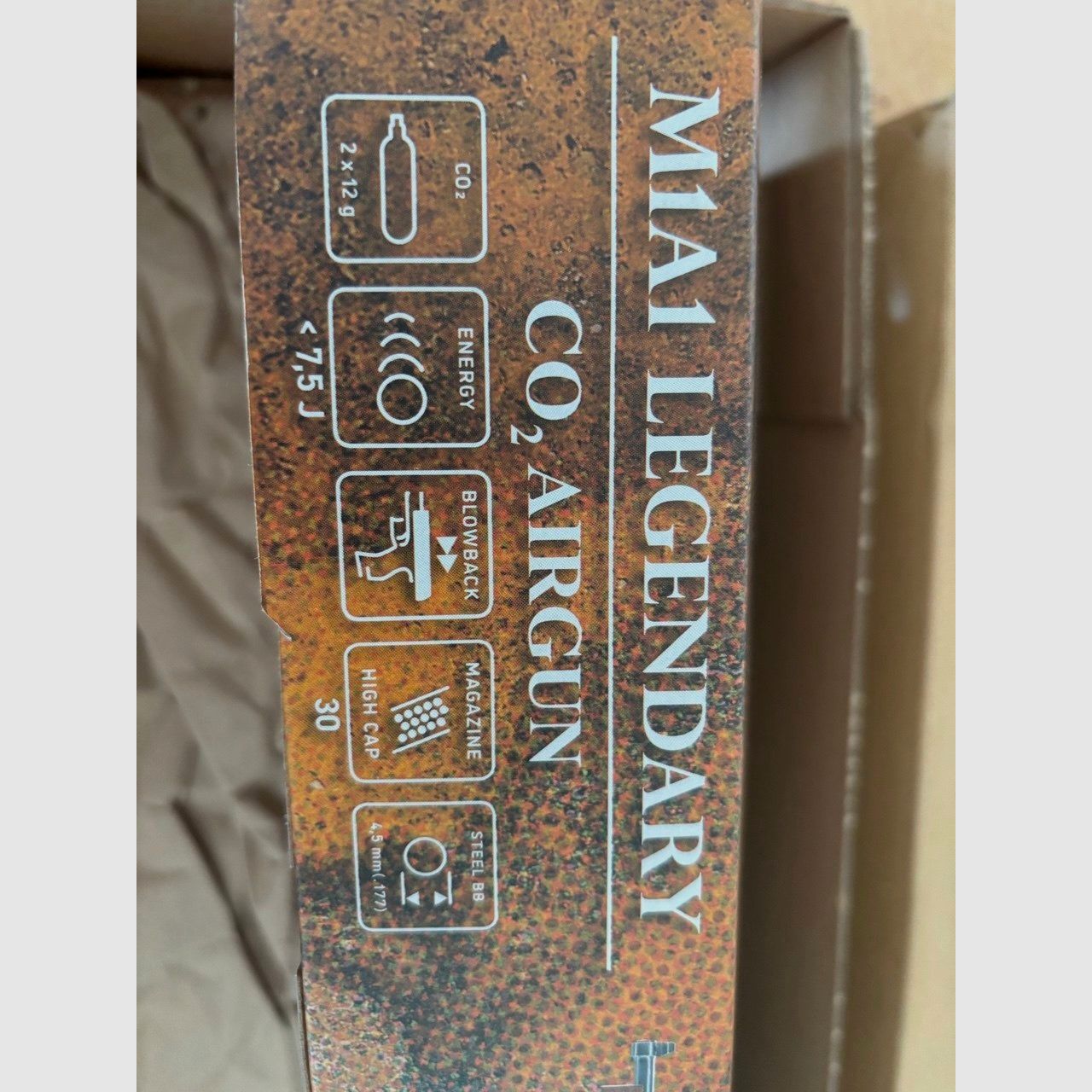 Legends M1A1 Legendary Used Look 4,5mm BB CO2 jak nowy TOP
