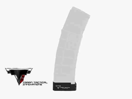TTI AR15 +5/6 Base Pad for 30/40 PMAG - Flat Black