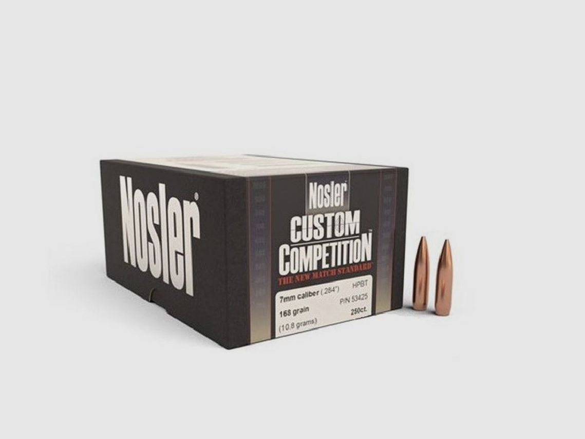 NOSLER 7MM GR 168 HPBT QT 250
