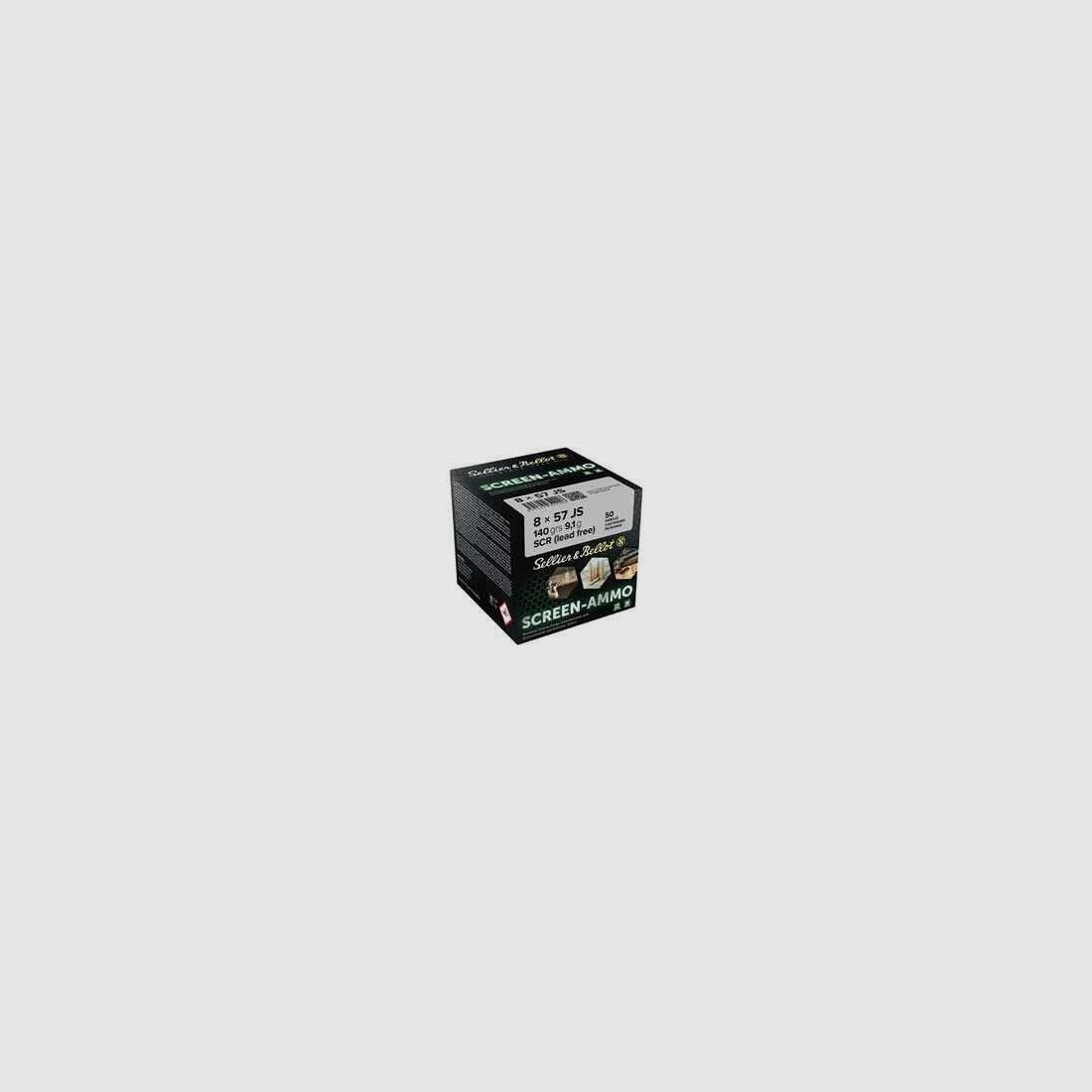 Sellier & Bellot FMJ Screen Munitions Zinc 140 gr - 50 pcs
