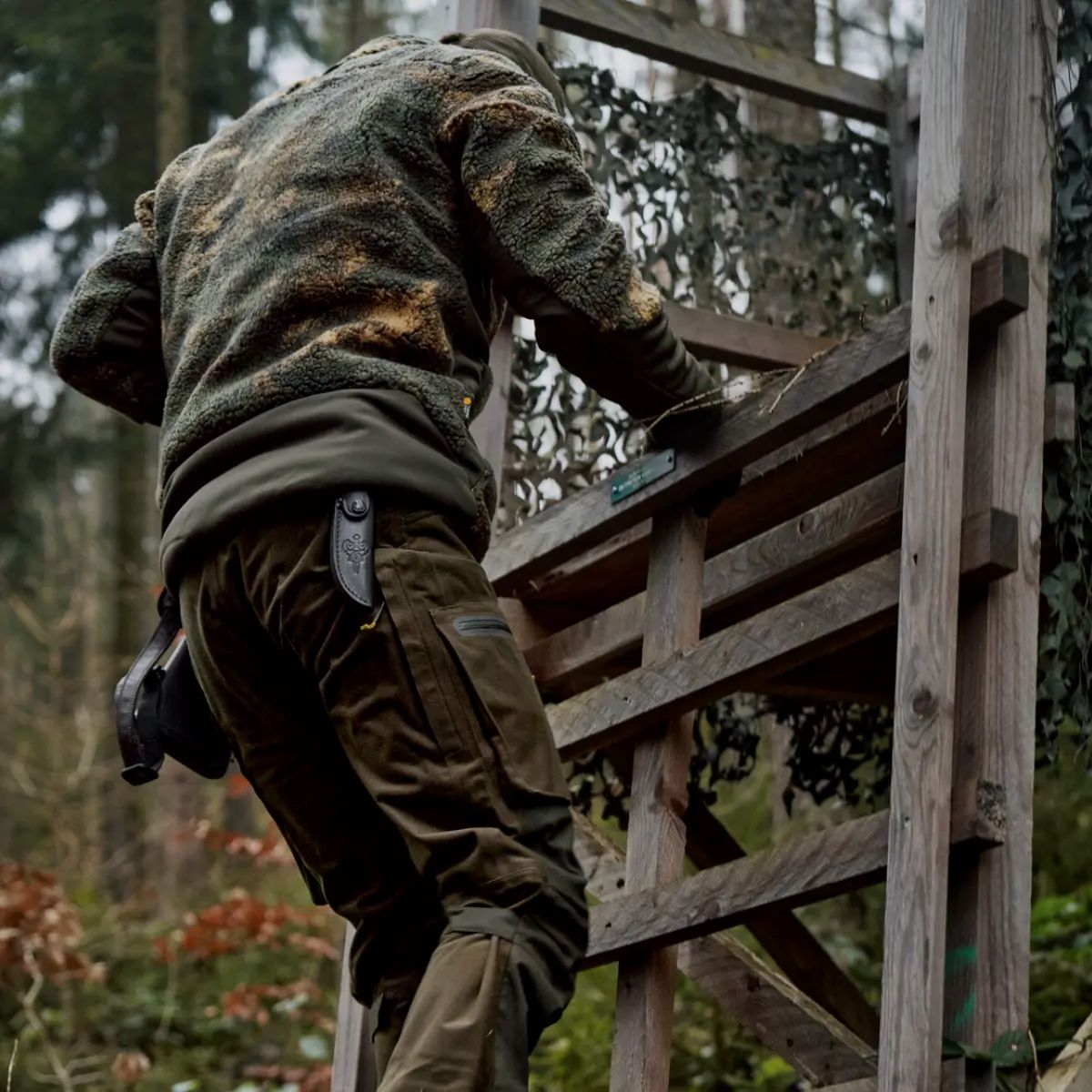 Chaqueta Härkila Tyst Camo Aislada