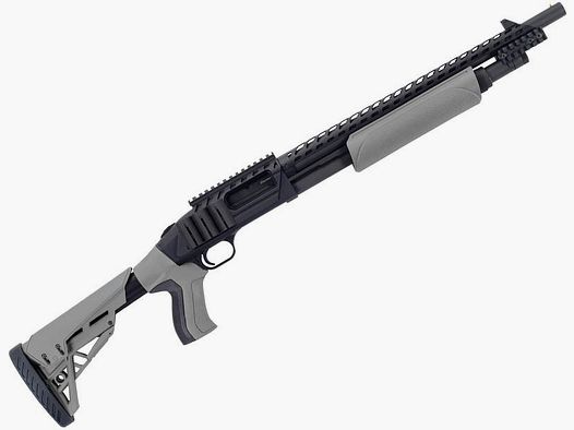 Vorderschaftrepetierflinte MOSSBERG 500 ATI Tactical grau – 12/76