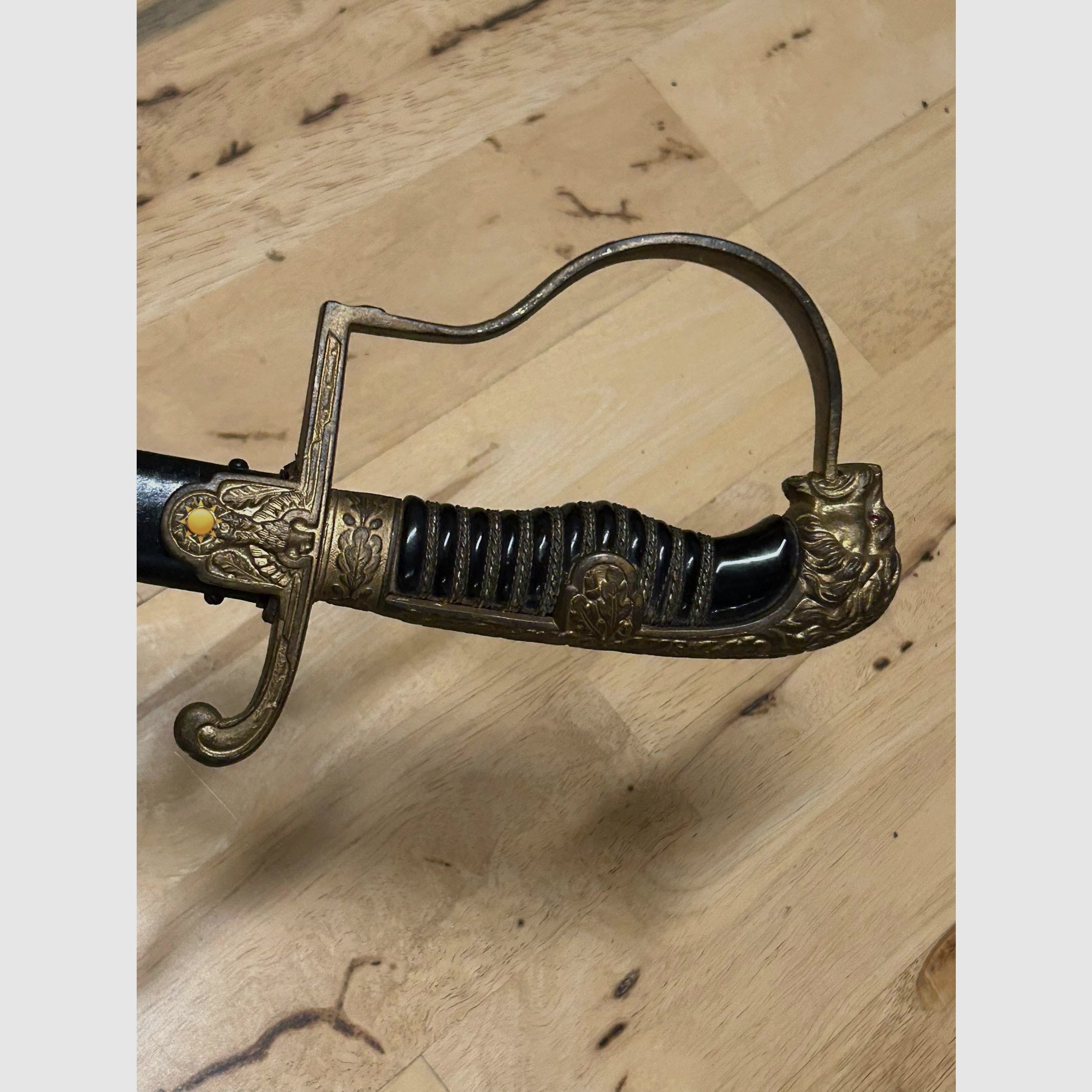 Offizierssäbel | Löwenkopfsäbel | Alcoso | 2.WK