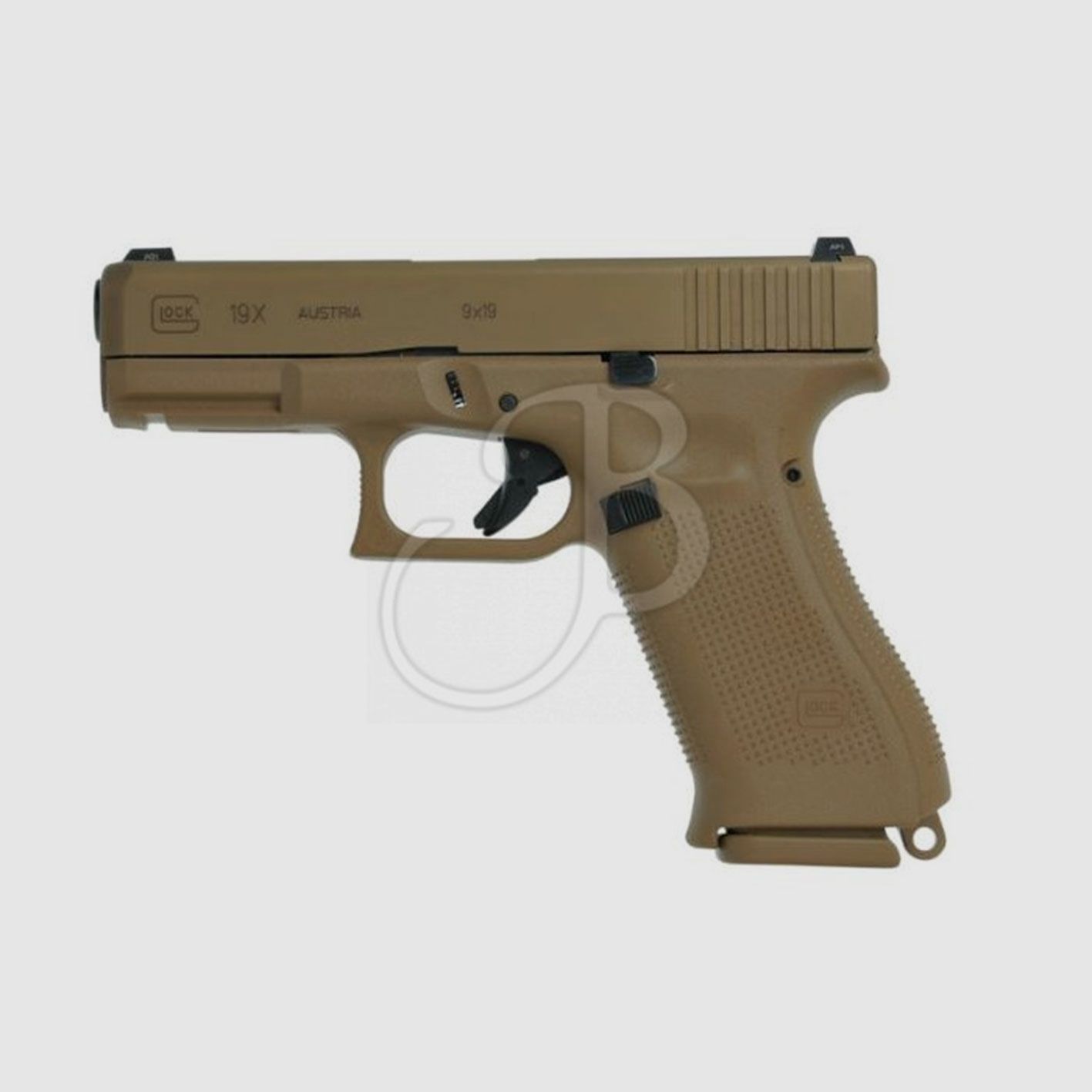 PISTOLA – GLOCK MOD. 19X 9 LUGER FDE +2C