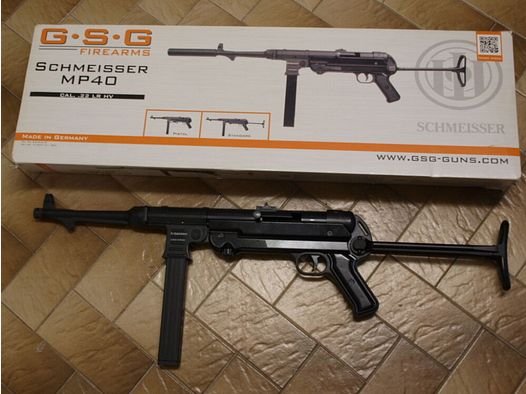 Niemieckie pistolety sportowe MP 40 Schmeisser