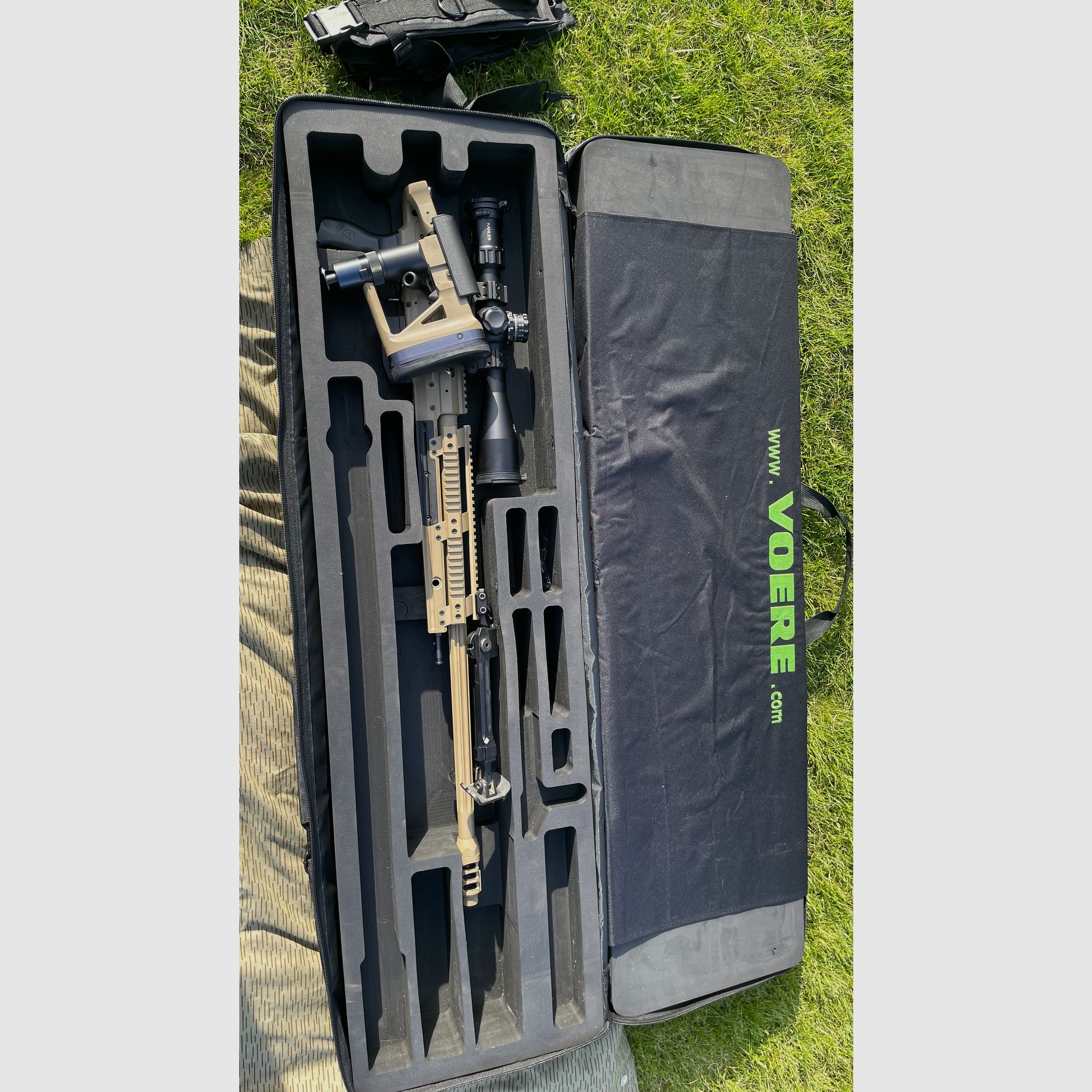 Longrange Voere M2 in .300 Win Mag with Kahles K525i 5-25x56 SKMR 3 ccw left Eratac mount and Fortmeier bipod