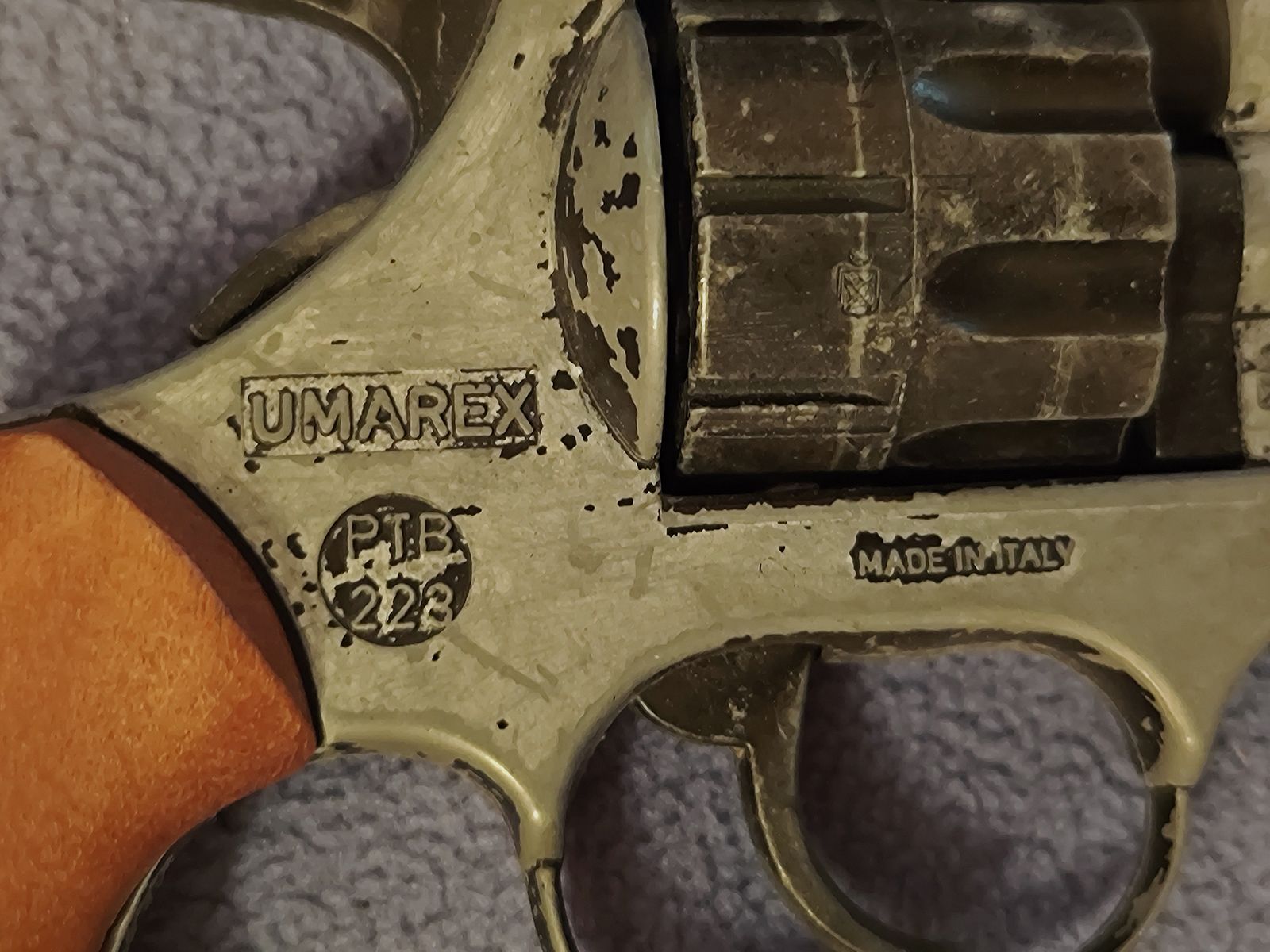 Revolver Umarex Sherlock Holmes PTB 223 ancien cal. 22 long Platz.