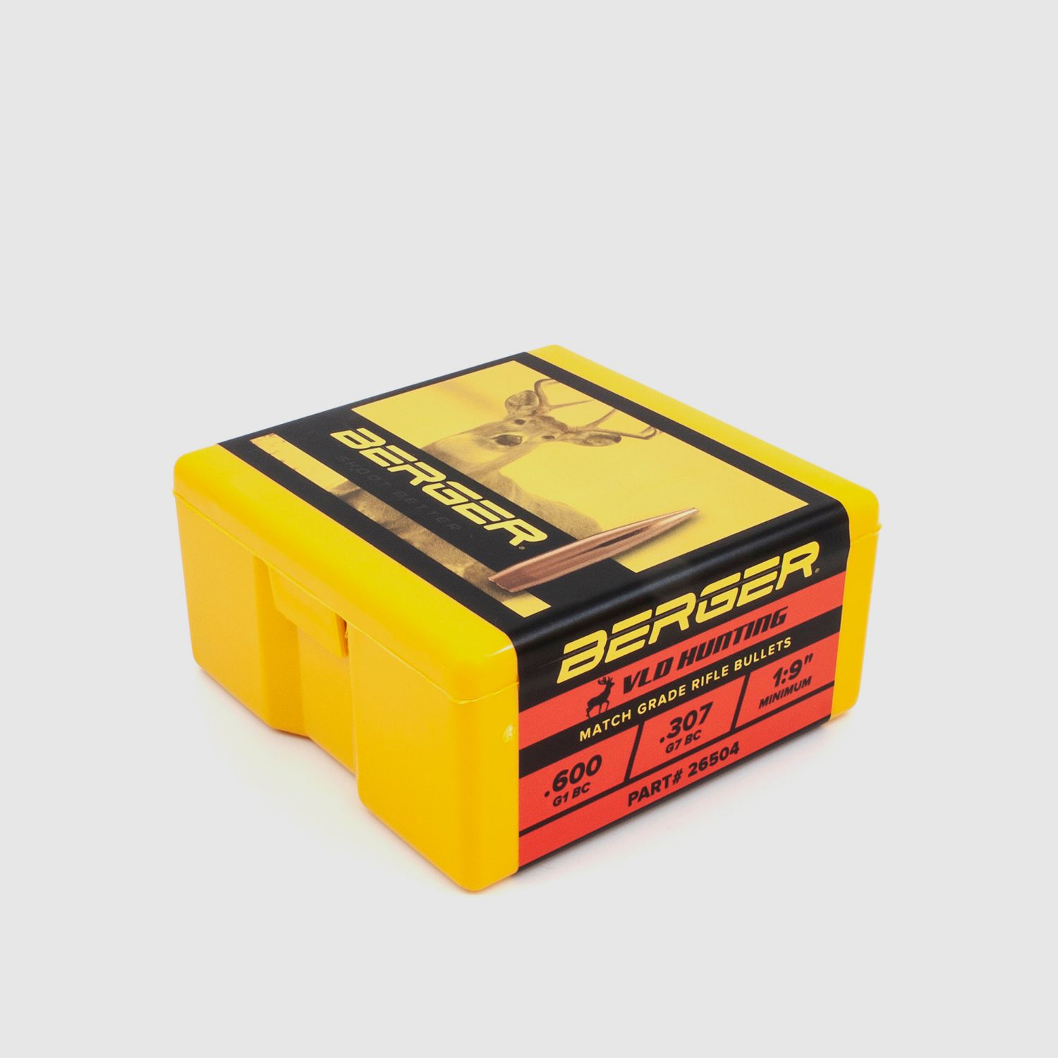 Berger Geschoss 6,5mm/.264 VLD Hunting 140GR 100 Stück