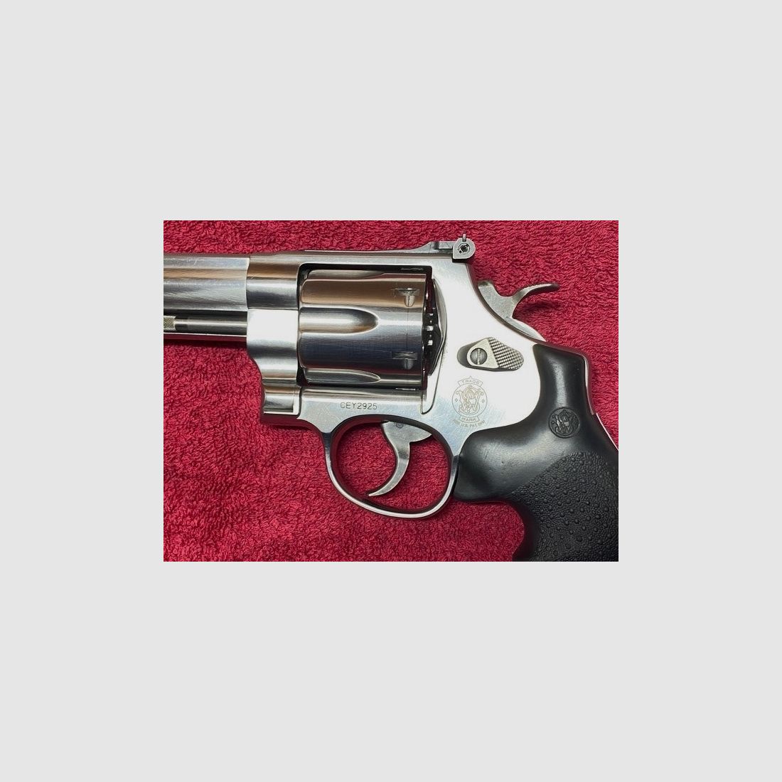 Liquidation de ma collection : Smith & Wesson 6“ Mod. 629-5 Inox, version Dash Cal. .44 Rem Mag, image 3 sur 4