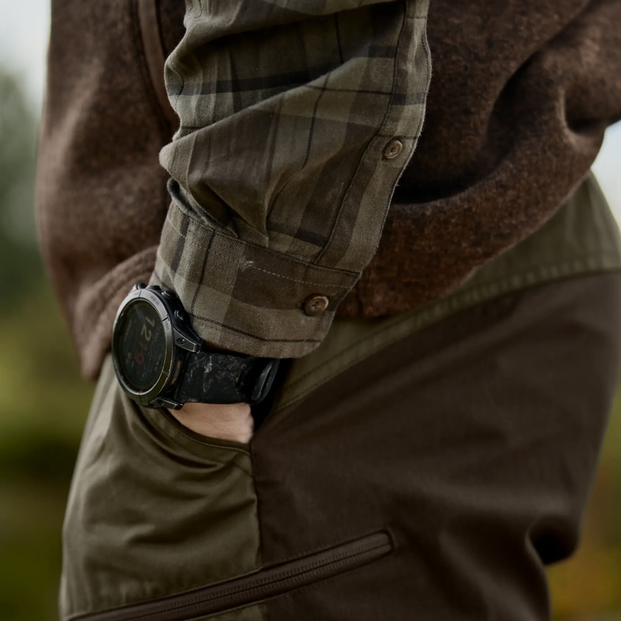 Härkila Shirt Fjell (Groen Ruit)