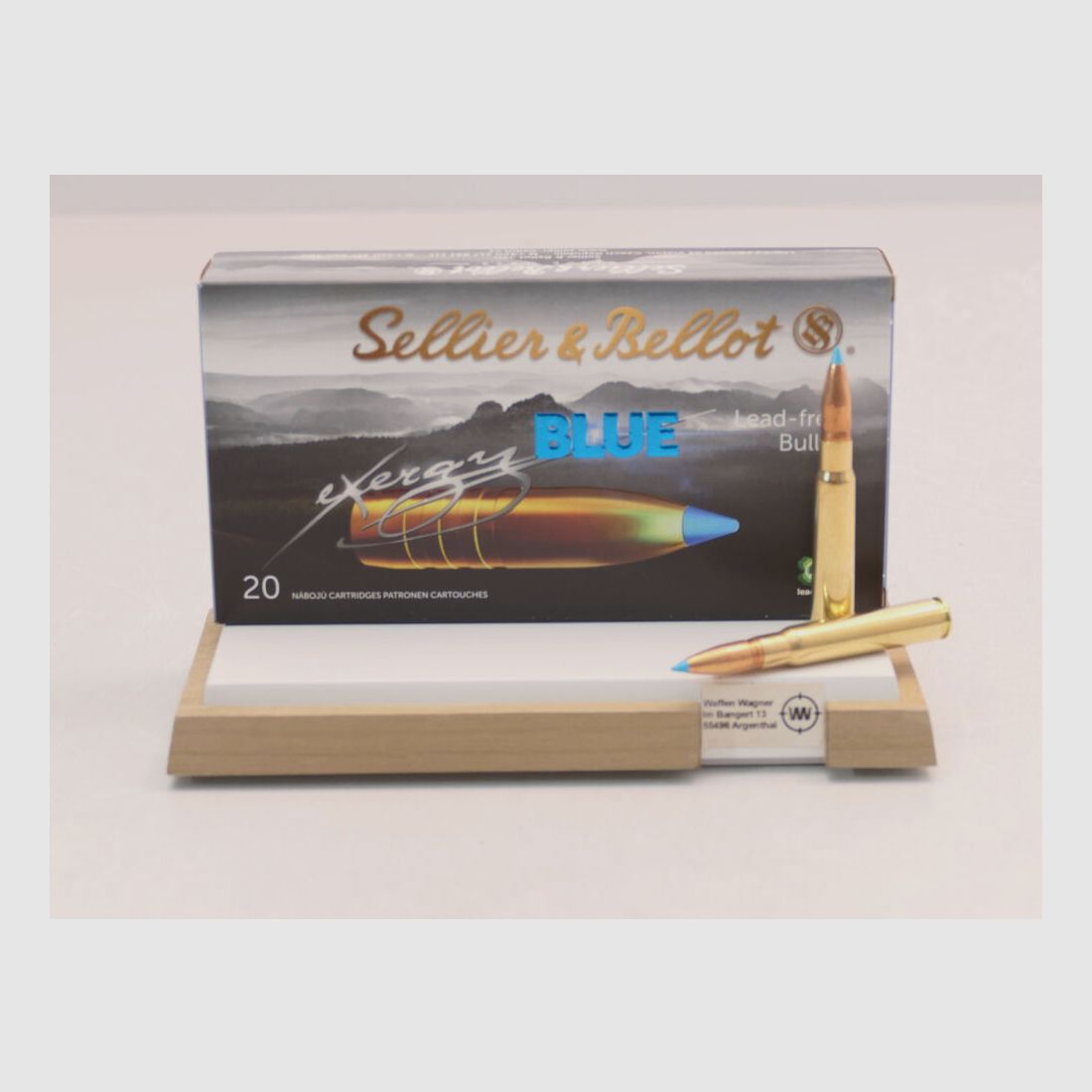 Sellier&Bellot TXRG blue 180grs at 20