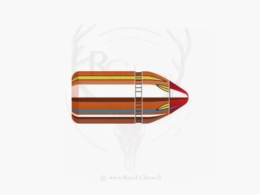100 ogives Cal.38 D.357 140Grs FTX HORNADY