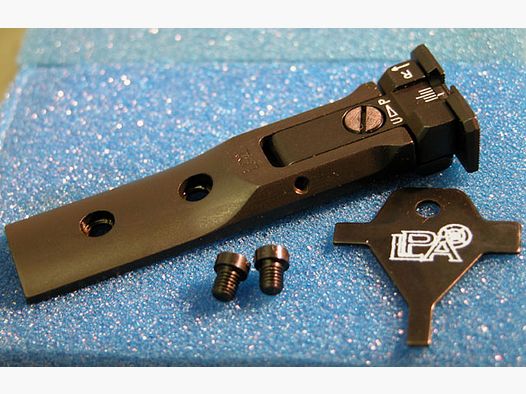 @ LPA TXT 04-07-Schwarz Match Visier für Smith & Wesson Revolver 686 586 S&W Tuning TXT04-07 Kimme @