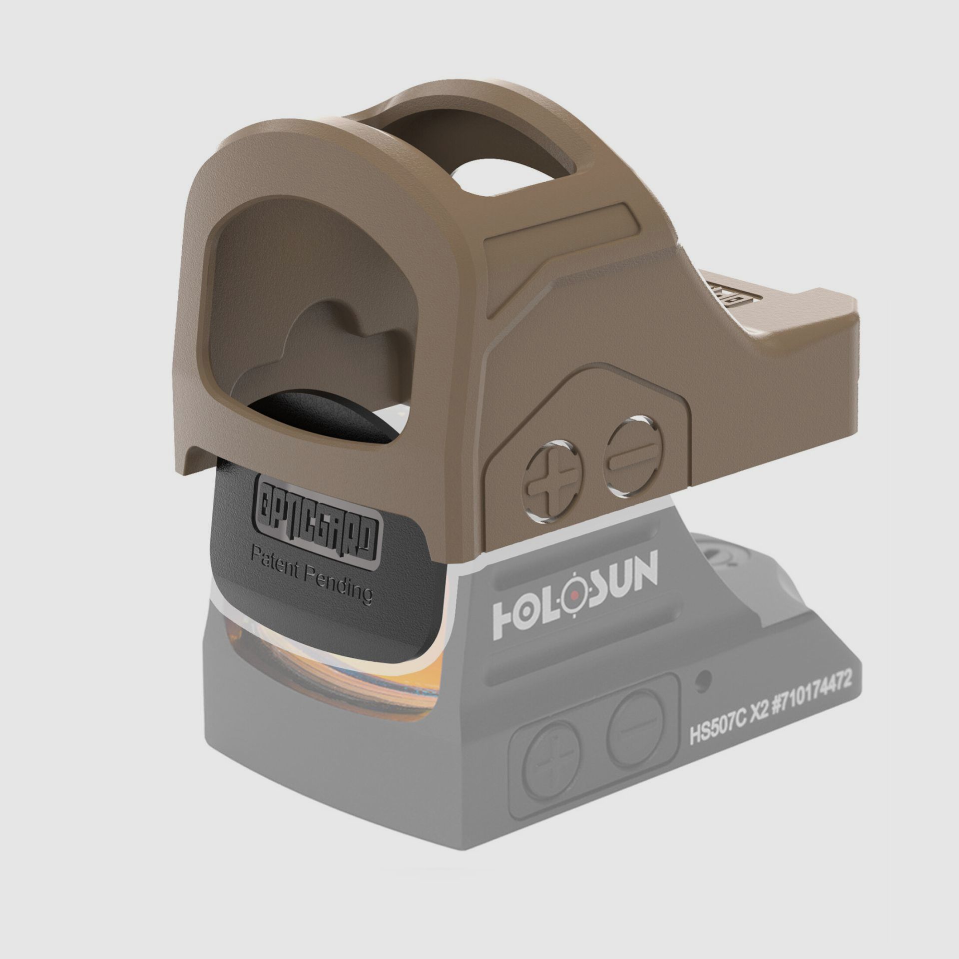 OPTICGARD - HOLOSUN 507C - FDE / Sand