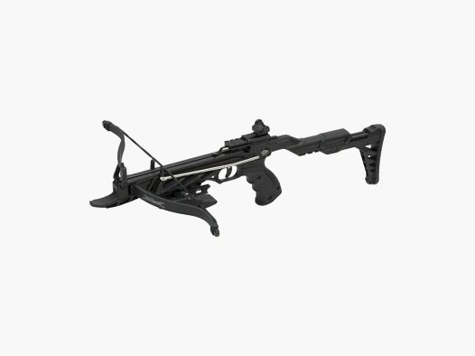 Pistolenarmbrust "ALLIGATOR II" , Farbe: Schwarz, 80 lbs / 35kg
