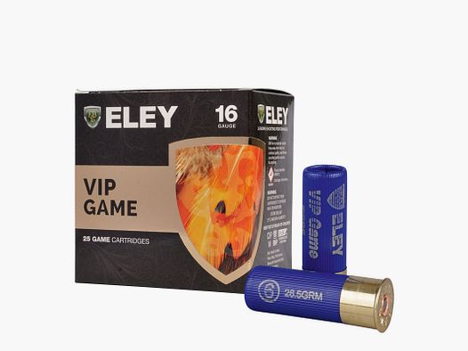 Eley VIP Game .16/67,5 26,5g / 28g#6 (2,6mm) 25 Patronen